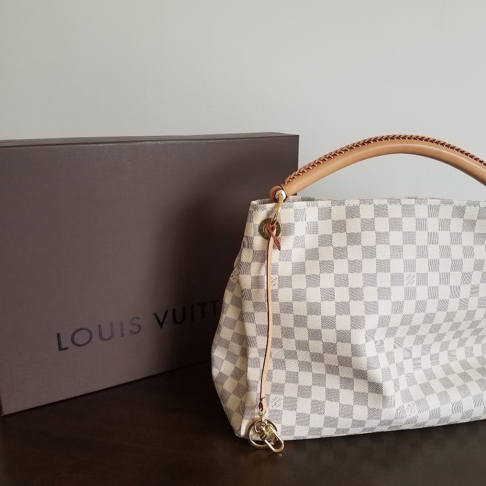 Artsy MM Damier Azur Canvas